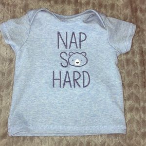 Nap So Hard baby short sleeve shirt